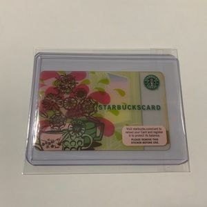2007 Starbucks Coffee Retired Gift Card